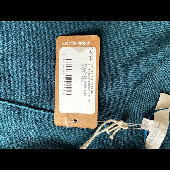 Monk and Lou oversized tunic NWT - Picture 3 of 4